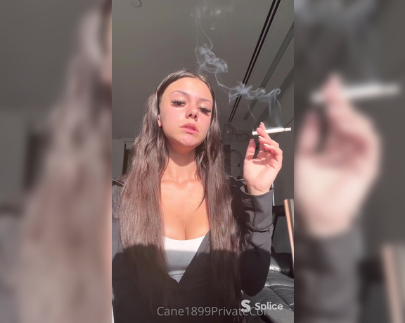 Miss Cane aka itsmisscane OnlyFans - Customs can include your name, question answering, outfit choice, 2 cigarettess perhaps… hmu