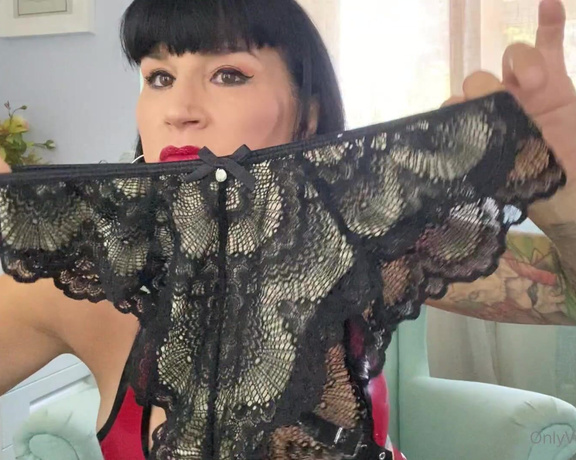 Mistress Ava Von Medisin aka avavonmedisin OnlyFans - I told you about sniffing My panties and what the consequences are !!! So now you