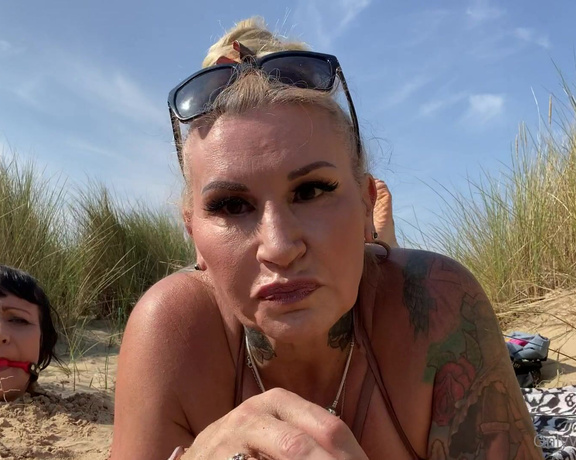 Mistress Ava Von Medisin aka avavonmedisin OnlyFans - Life is just a beach I’m just a teasing sadistic bitch !!