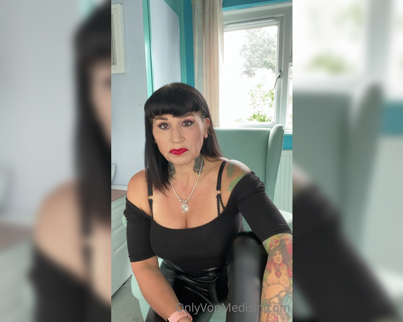 Mistress Ava Von Medisin aka avavonmedisin OnlyFans - An insight into why it is important to communicate with a sense of respect and reality