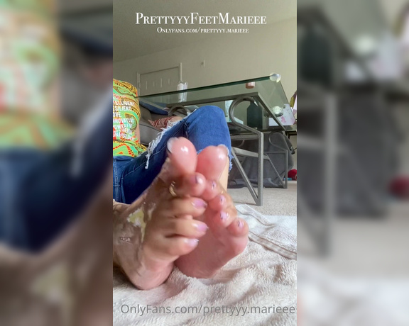 PrettyyyFeetMarieee aka prettyyymarieee OnlyFans - Good afternoonJOI