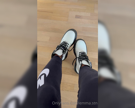 Emma Stn aka emmastn OnlyFans - I will tie my Dr Martens to your face for hours you little bitch These are