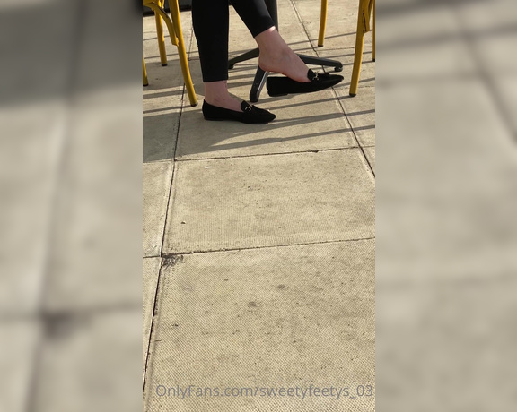 Sweetyfeetys_03 Onlyfans - Would you be sneaky and record me if you saw me shoeplaying in public