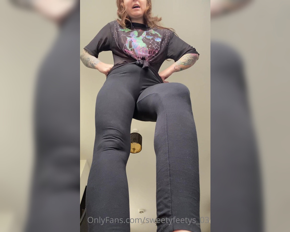 Sweetyfeetys_03 Onlyfans - New giantess POV video ! But different style today Let me humiliate you & kick you  And even sit