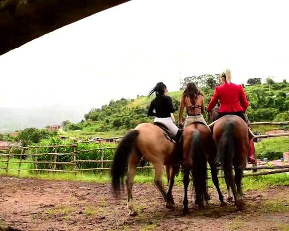 Gerald Hrfan aka ghrfan OnlyFans - I dont know about you guys but seeing these three Goddesses together on horseback makes