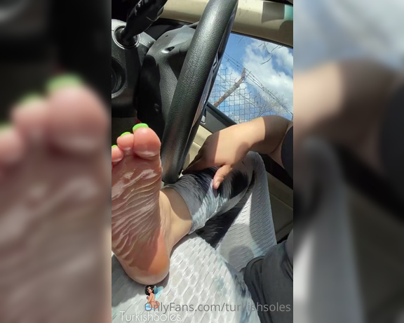 Turkishsoles aka turkishsoles OnlyFans - Saved IG live Waiting in line for a car wash