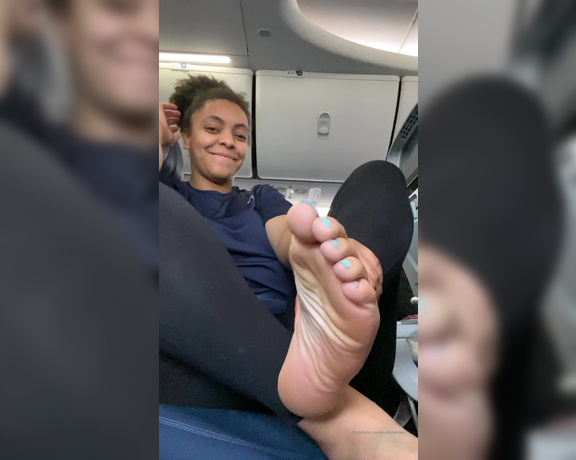 Turkishsoles aka turkishsoles OnlyFans - On the airplane