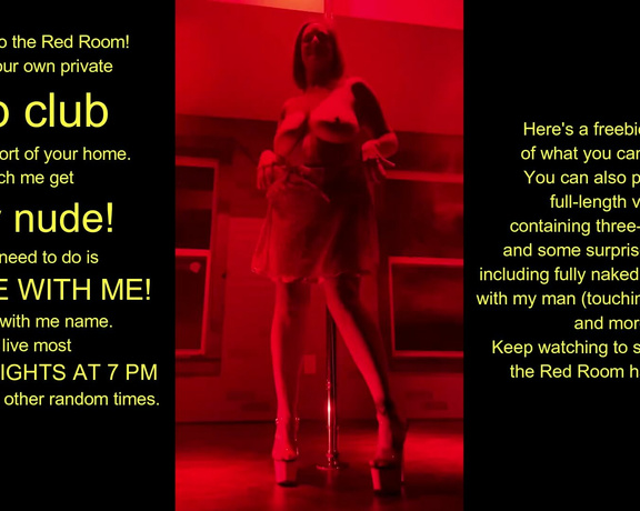 (ManyVids) MissIllusions - Red Room Private Strip Club