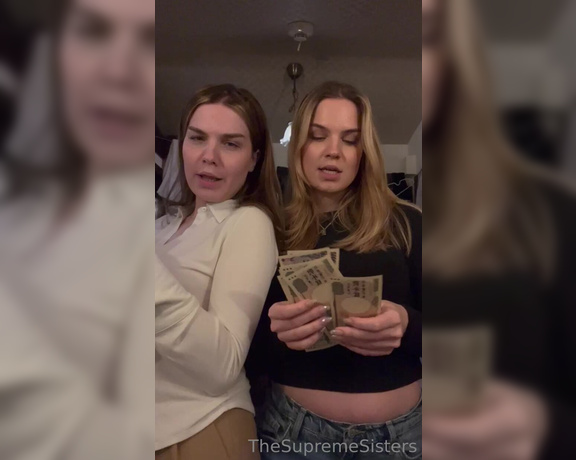 The Supreme Sisters aka thesupremesisters OnlyFans - Cute little cashm333t today