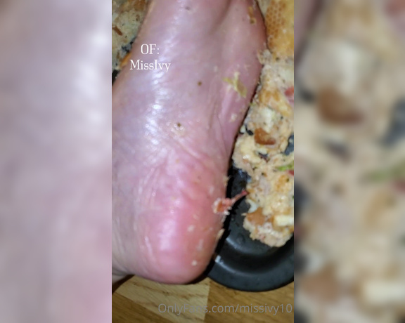 Maîtresse Ivy aka maitresseivy OnlyFans - This is how the poor little sandwich ends his pathetic life Under my feet and sent