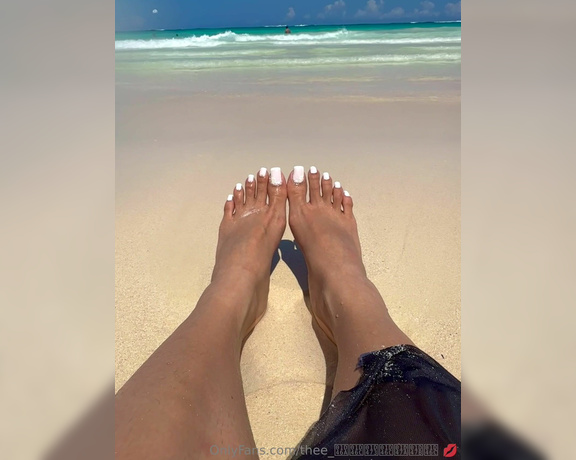 Thee Celeste aka thee_celeste OnlyFans - Toesday by the beach Feeling very much in my element basking under the sun and