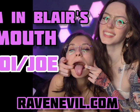 Goddess Raven Evil aka evilraven OnlyFans - NEW GIRLGIRL Cum in Blairs Mouth  JOIJOE Unreleased footage from our last