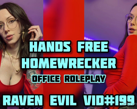 Goddess Raven Evil aka evilraven OnlyFans - NEW VIDEOHands Free Homewrecker  Office custom roleplay  Its happy hour at your new job