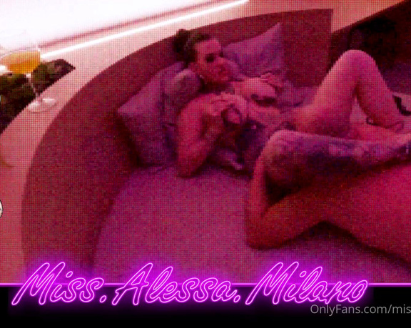 Miss Alessa Milano aka missalessamilano OnlyFans - Video surveillance in the strip club Actually I only do strippers but with him I