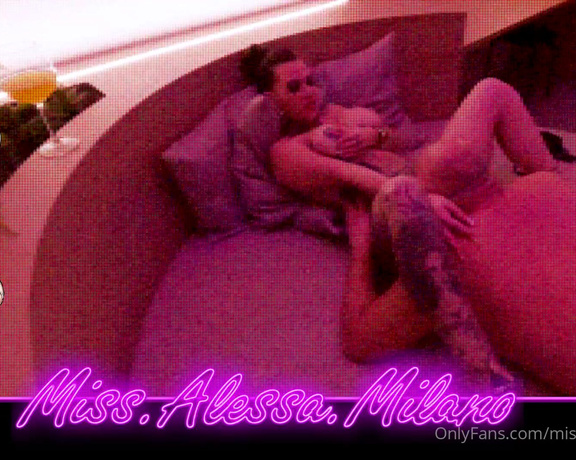 Miss Alessa Milano aka missalessamilano OnlyFans - Video surveillance in the strip club Actually I only do strippers but with him I