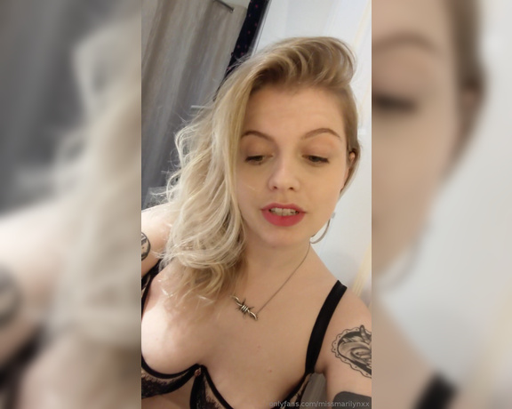 Miss Marilyn aka missmarilynxx OnlyFans - IMPORTANT ANNOUNCEMENT  CUM BAN TASK