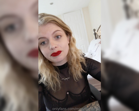 Miss Marilyn aka missmarilynxx OnlyFans - Information for those interested in the Cum Ban Task starting tomorrow