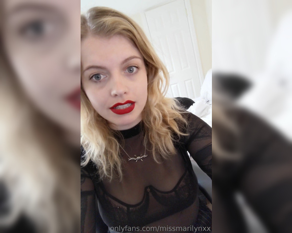 Miss Marilyn aka missmarilynxx OnlyFans - Information for those interested in the Cum Ban Task starting tomorrow