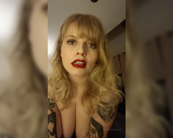 Miss Marilyn aka missmarilynxx OnlyFans - DAY FOUR  Are you feeling the frustration yet Big thank you to everyone whos been