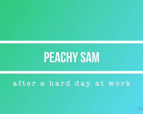 Peachy Samantha aka peachysamantha OnlyFans - Trailer for tonight’s film grab the and get your arm ready to work out