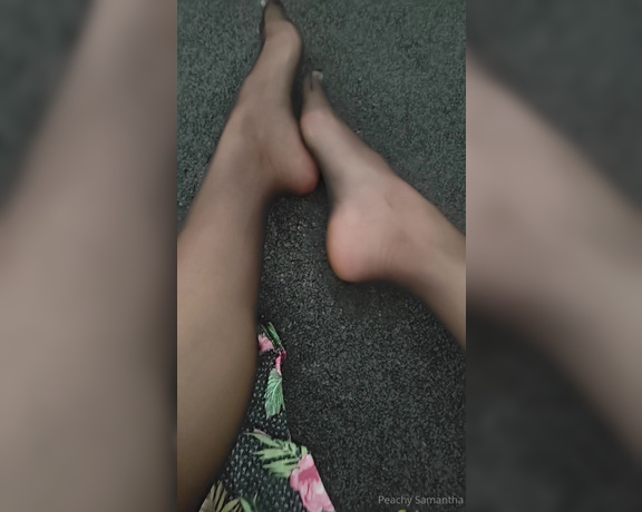 Peachy Samantha aka peachysamantha OnlyFans - Feet #footporn #nylons #nylonfeet #worship