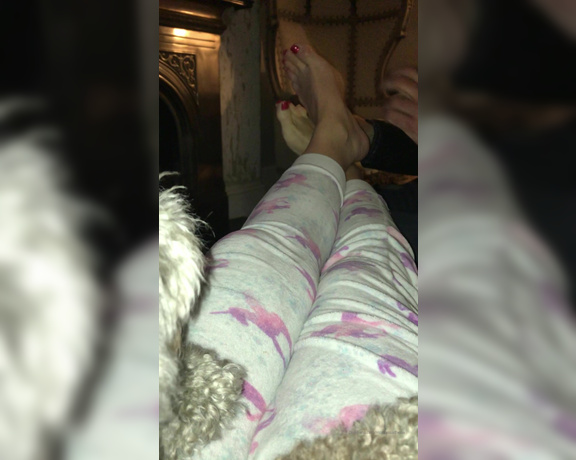 Mistress Athena aka mistressathena OnlyFans - Unicorn PJ s & a foot rub