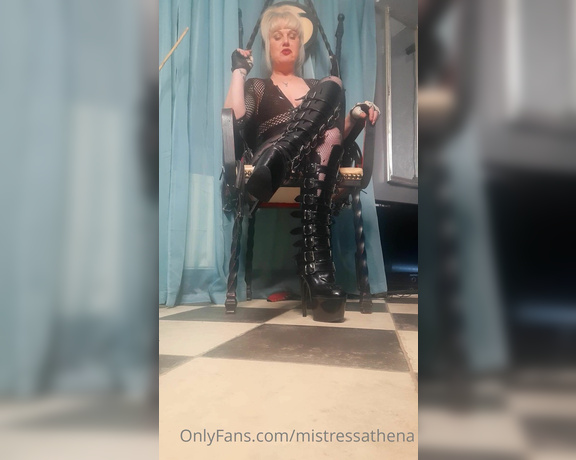 Mistress Athena aka mistressathena OnlyFans - Chastity training Part 2