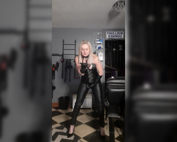 Mistress Athena aka mistressathena OnlyFans - Dressed in skin tight attireListen as I instruct you on how to Cum You work that