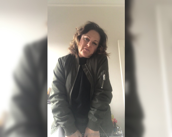 Mistress Athena aka mistressathena OnlyFans - Here is a clip made for one of my fans who loves bomber jackets, I decided