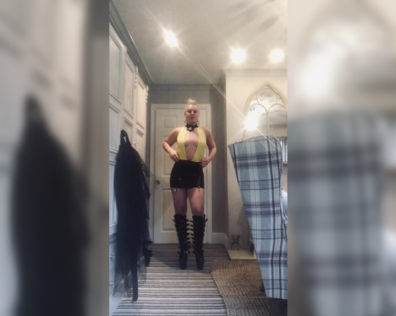 Mistress Athena aka mistressathena OnlyFans - Sexy in latex and boots can you handle this addiction