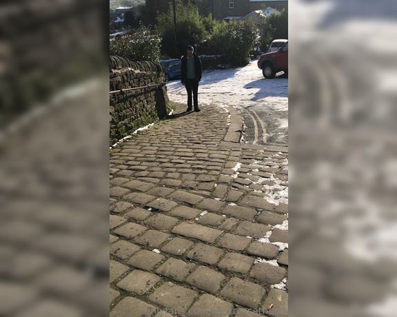 Mistress Athena aka mistressathena OnlyFans - He must crawl because I want him to, the cobbles are hard but that’s why you