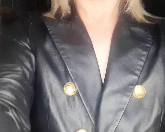 Mistress Athena aka mistressathena OnlyFans - Due to the poll, leather it is get ready Kneel submit