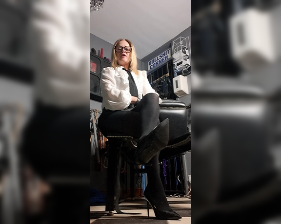 Mistress Athena aka mistressathena OnlyFans - Over my Knee POV