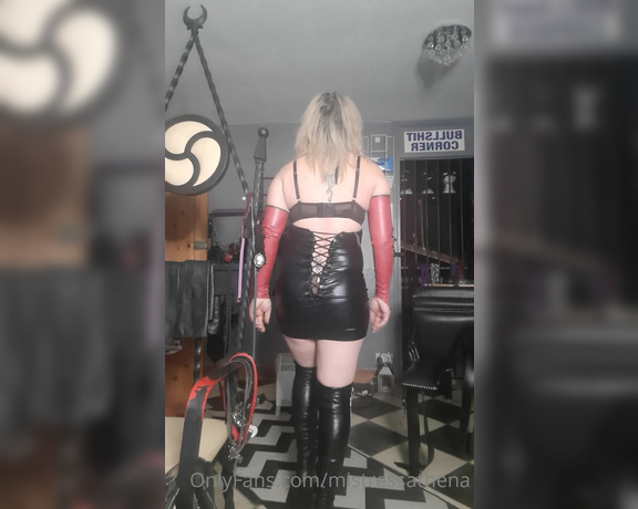 Mistress Athena aka mistressathena OnlyFans - We could of had so much fun, so now its time to take my burden and