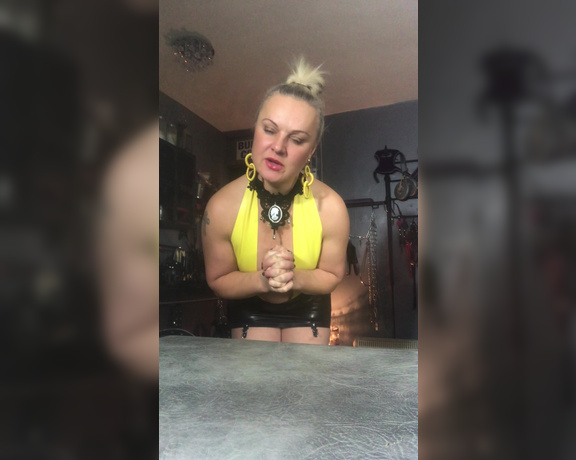 Mistress Athena aka mistressathena OnlyFans - Recorded because I need it just incase this naughty employee of mine try’s a fast 1,