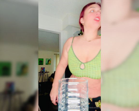 Scarlett Venom aka scarlettven0m OnlyFans - Anyone else happy dance when they have coffee