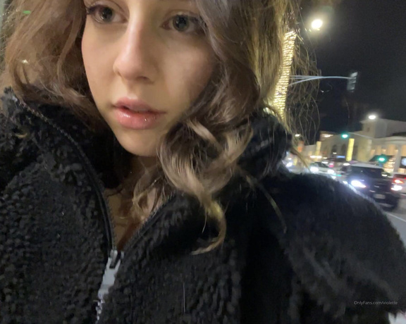 Princess Violette aka violette OnlyFans - I made 10k draining bitches while walking around and having dinner in bev hills last night