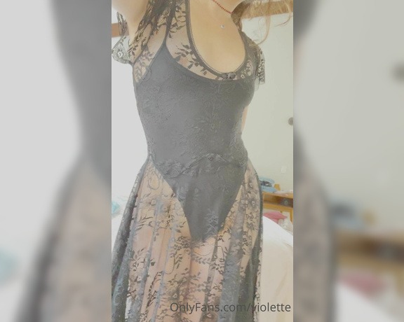 Princess Violette aka violette OnlyFans - Me in black lacehow bout that