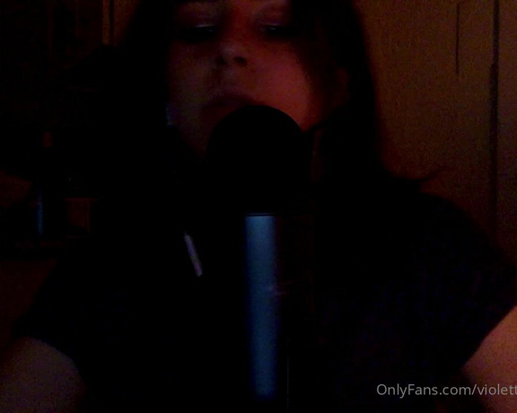 Princess Violette aka violette OnlyFans - Asmr update play testtttt ps I may or may not be a bit high