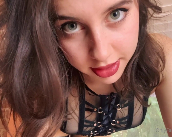 Princess Violette aka violette OnlyFans - Would you eat your cum for me Using special tactics little slave bitch Markus just cant