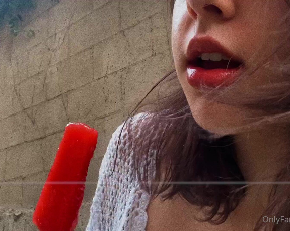 Princess Violette aka violette OnlyFans - Eat a popsicle crush a soul