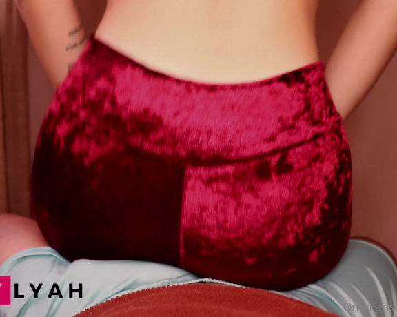 SexyLyah aka sexylyah OnlyFans - Lap Dance in Velvet Pants while He wears my Satin Shorts