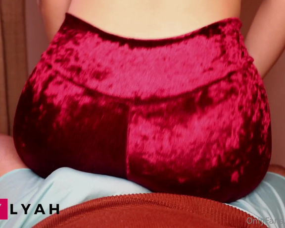 SexyLyah aka sexylyah OnlyFans - Lap Dance in Velvet Pants while He wears my Satin Shorts