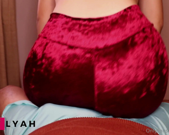 SexyLyah aka sexylyah OnlyFans - Lap Dance in Velvet Pants while He wears my Satin Shorts