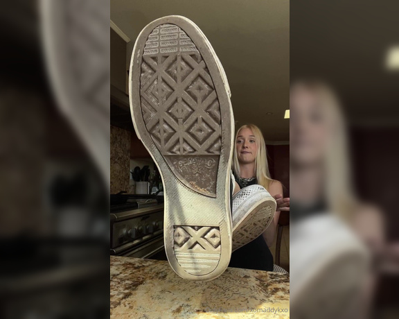 Goddess Kaylee aka xomaddykxo OnlyFans - These soles were made for cleaning by your tongue of course!!!! get to licking and try