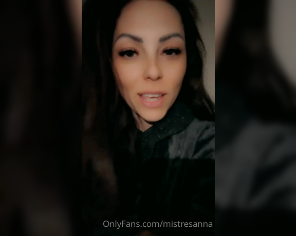 Mistress Anna aka mistresanna OnlyFans - Do you want to have an orgasm I am giving you a chance now…