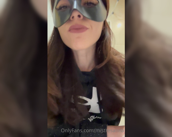 Mistress Anna aka mistresanna OnlyFans - Eat my spits slave spitting in your face POV