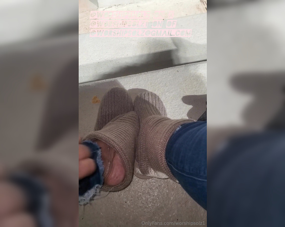 Worshipsolz aka worshipsolz1 OnlyFans - You love my feet in uggs dont you