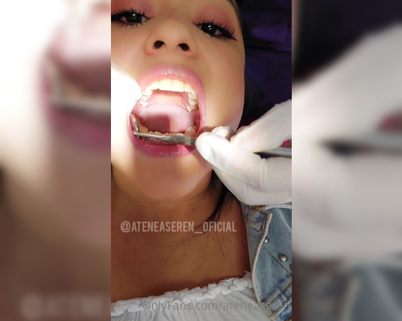 Atenea Seren aka ateneaseren OnlyFans Video - I really love going to my dentist appointments