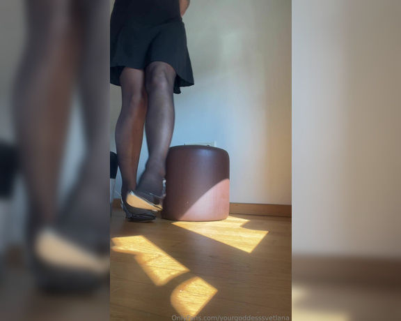 Goddess Mommy Svetlana aka yourgoddesssvetlana OnlyFans Video - Beta safe strtip tease and cuck dinner